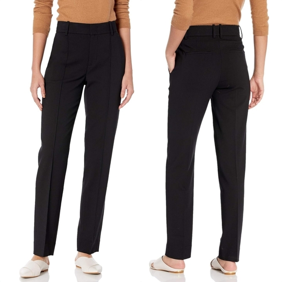 🆕️ Vince High Waist Italian Wool Stretch Tailored Pant in Black